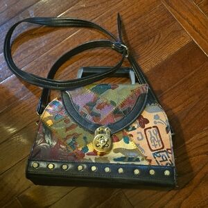 Egyption Azec Turn Lock Handbag